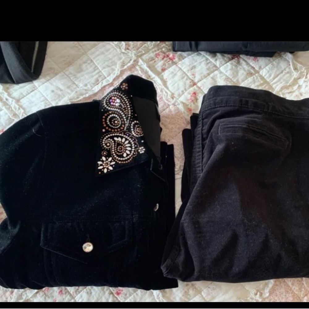 Velvet Jacket & Pants